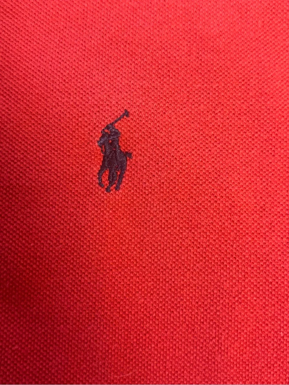 Ralph Lauren Red Short-Sleeve Polo Shirt